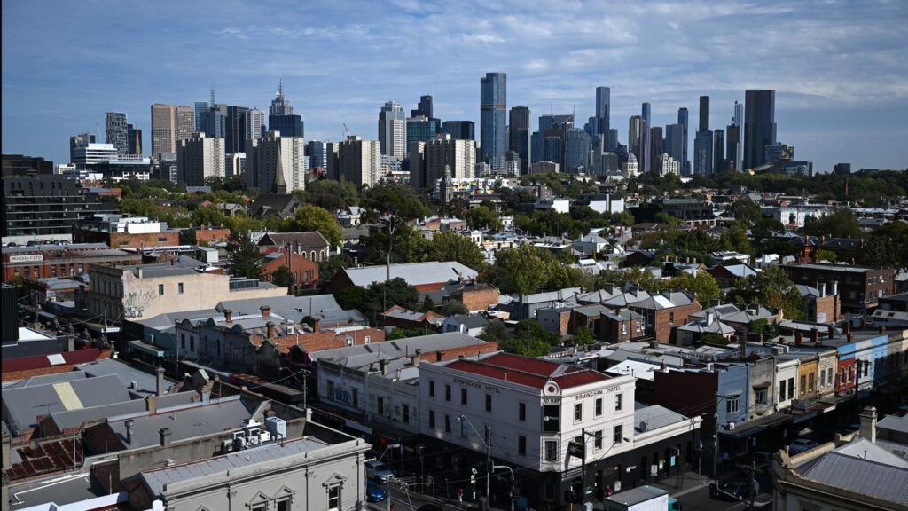 Melbourne is one of five Australian cities where the median house price has reached seven figures.