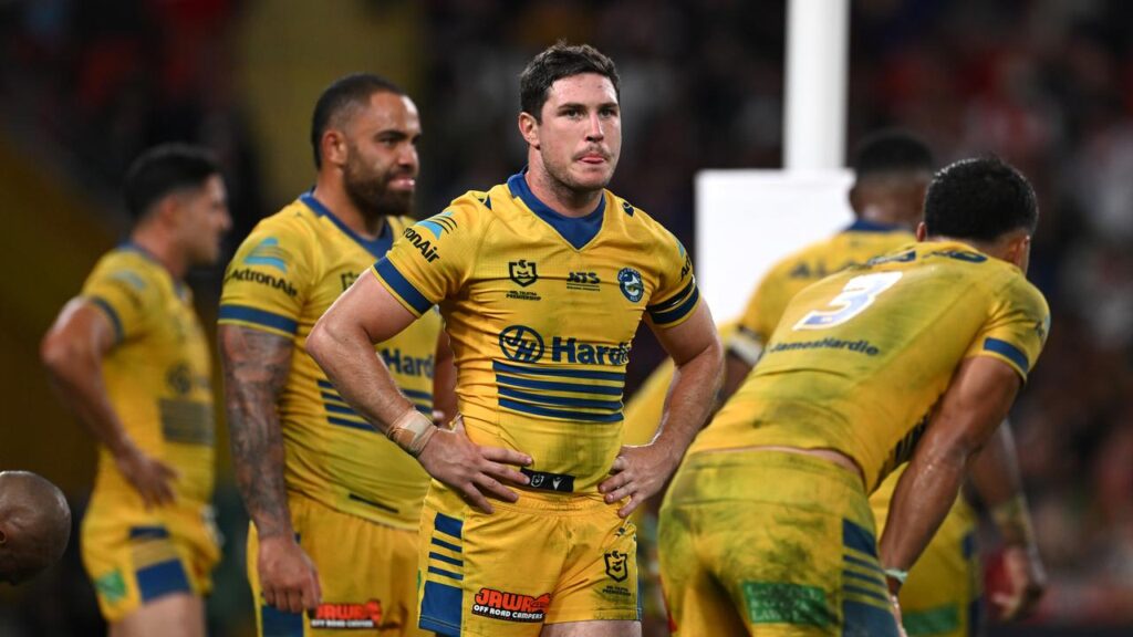 Mitch Moses and the Eels were frustrated after their loss to Cronulla.