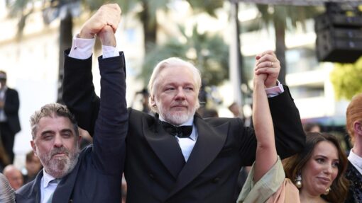 Eugene Jarecki,Stella Assange,Julian