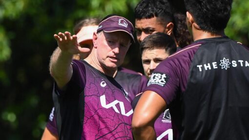 NRL BRONCOS TRAINING