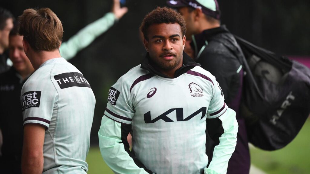 Ezra Mam will have to impress in QCup before returning to NRL action for Brisbane.