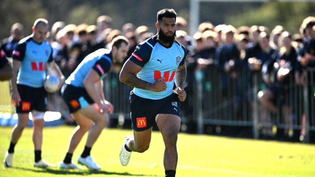 NSW prop Payne Haas remains in doubt for Origin I in Brisbane with an upper leg injury.