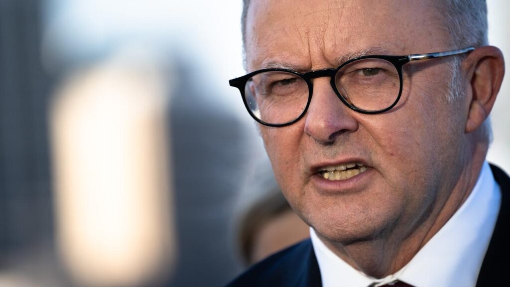 Prime Minister Anthony Albanese has issued a rebuke to Israeli authorities over the blocking of aid.