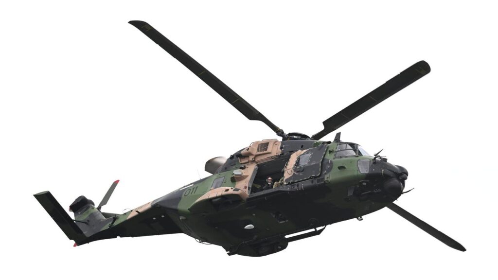 Four crew were killed when an Australian Army Taipan helicopter crashed during a night exercise.