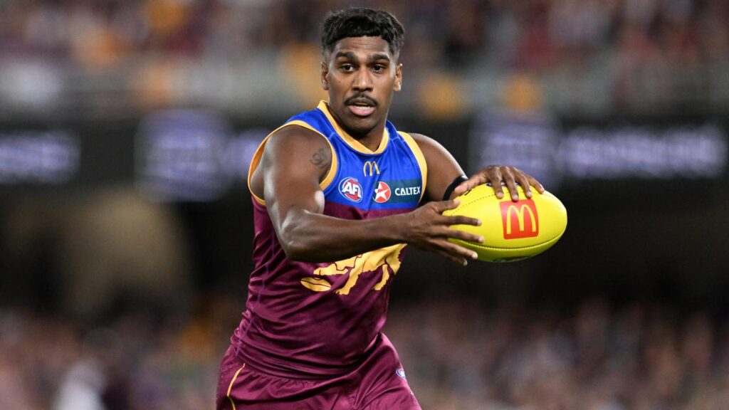 Keidean Coleman makes his return to Brisbane’s AFL team after a 14-month absence.