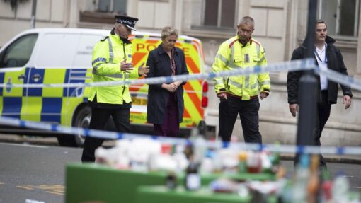 Britain Liverpool Car Ramming