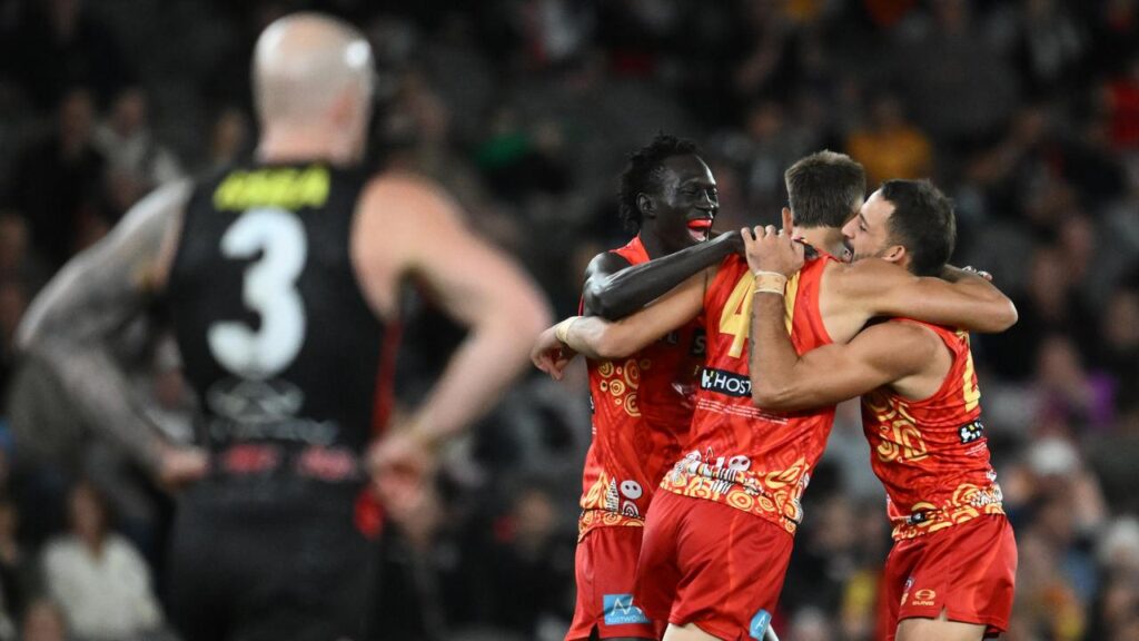 Gold Coast have continued to surge while extending St Kilda’s misery with a 19-point win at Marvel.