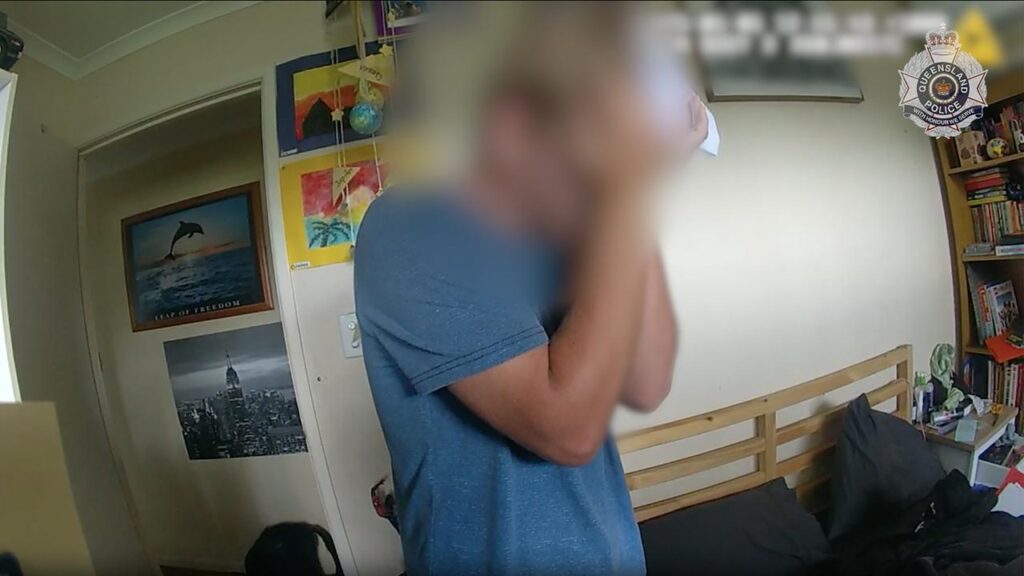 A 21-year-old man has been charged with almost 30 offences after allegedly targeting children.