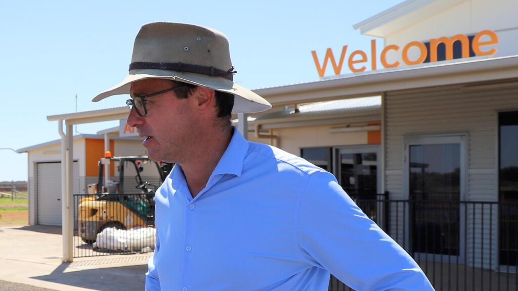 David Littleproud is confident his record will help him retain leadership of the Nationals.