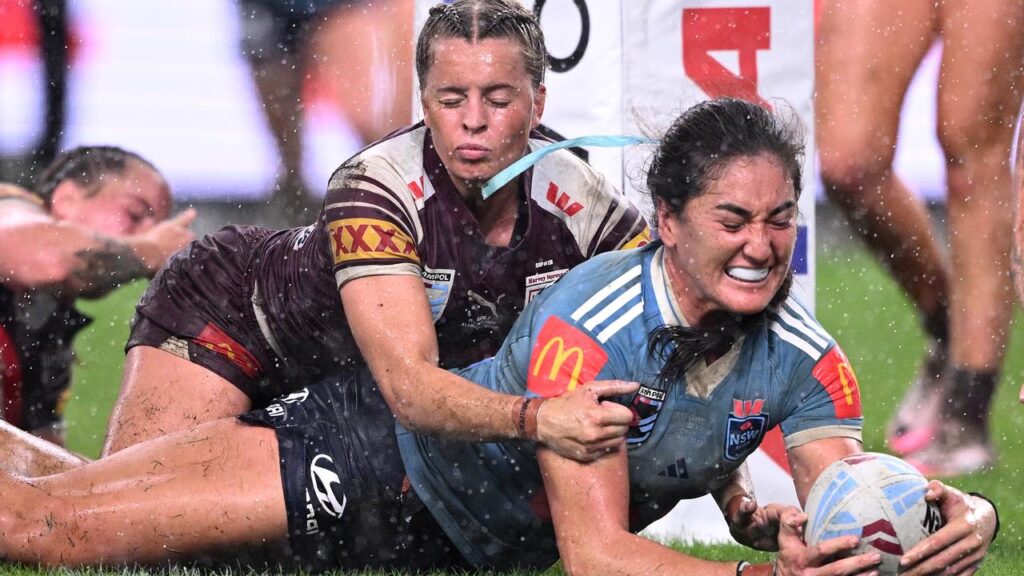 Olivia Kernick scored two tries as NSW clinched the Women’s State of Origin series in Game 2.