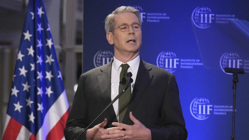 US Treasury Secretary Scott Bessent will meet with Chinese officials in Geneva.