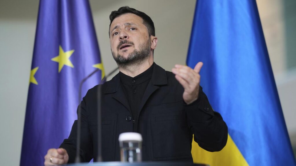 Ukraine’s President Volodymyr Zelenskiy says Russia is withholding documents ahead of peace talks.