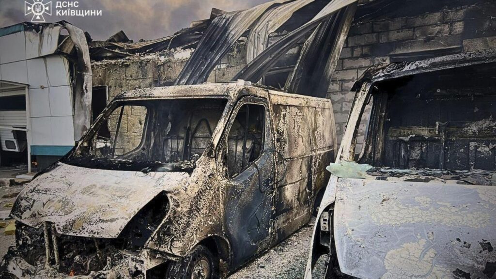 Russia has launched its largest drone strike against Ukraine since the war began.