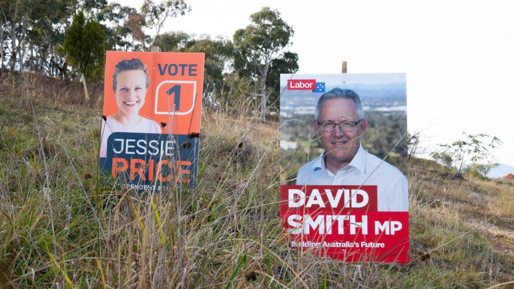 Labor’s David Smith is posed to take Bean after inching ahead of independent Jessie Price.