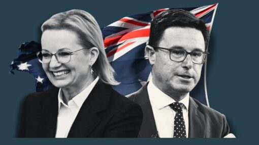 (PHOTOMONTAGE) FEDERAL COALITION LEADERS