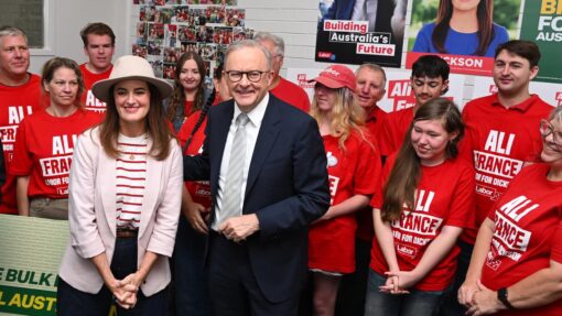 ELECTION25 ANTHONY ALBANESE CAMPAIGN