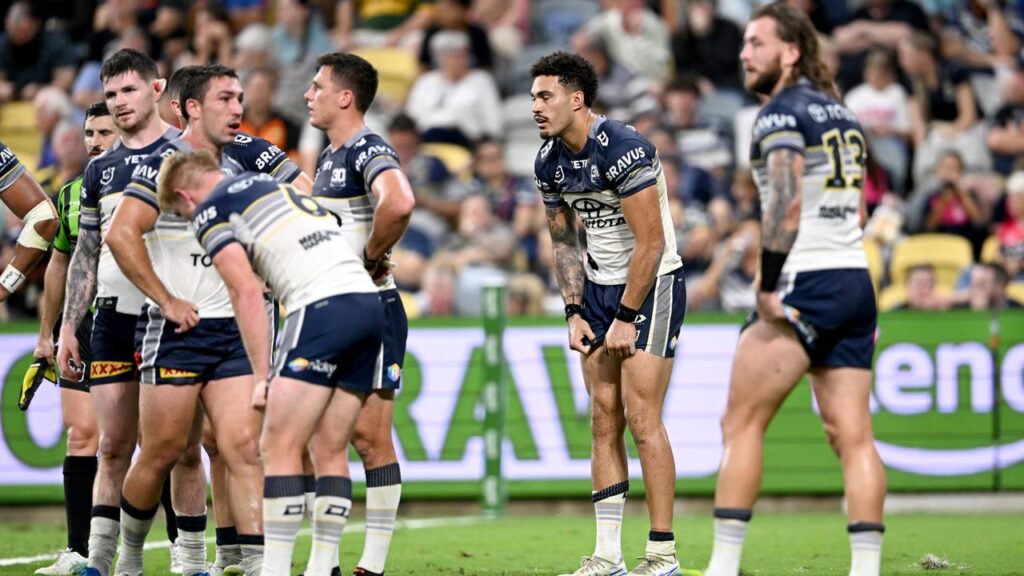 The Cowboys’ coach Todd Payten was left unhappy to miss out on a win over champions Penrith.