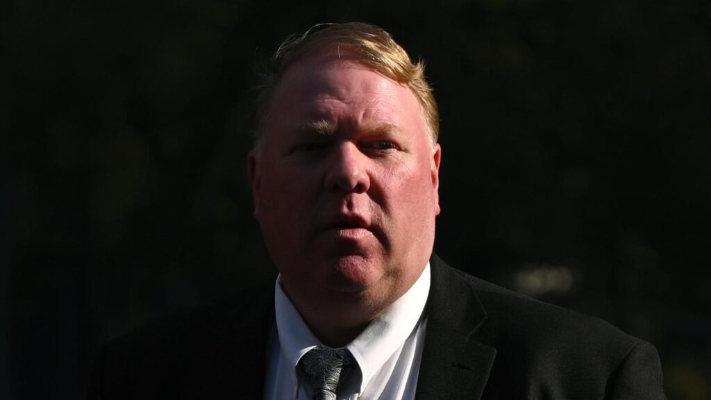 Jamie Gleeson denies driving dangerously before a crash that seriously injured seven children.