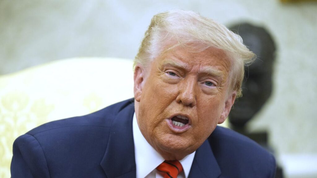 US President Donald Trump says the Houthi rebels have announced they no longer want to fight.