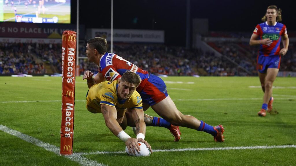 After scoring two tries on return from injury, Zac Lomax is hoping for NSW Origin selection.