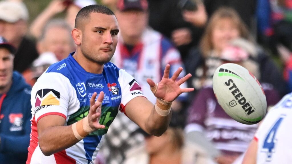 Newcastle forward Mat Croker has extended his time at the NRL club through 2027.