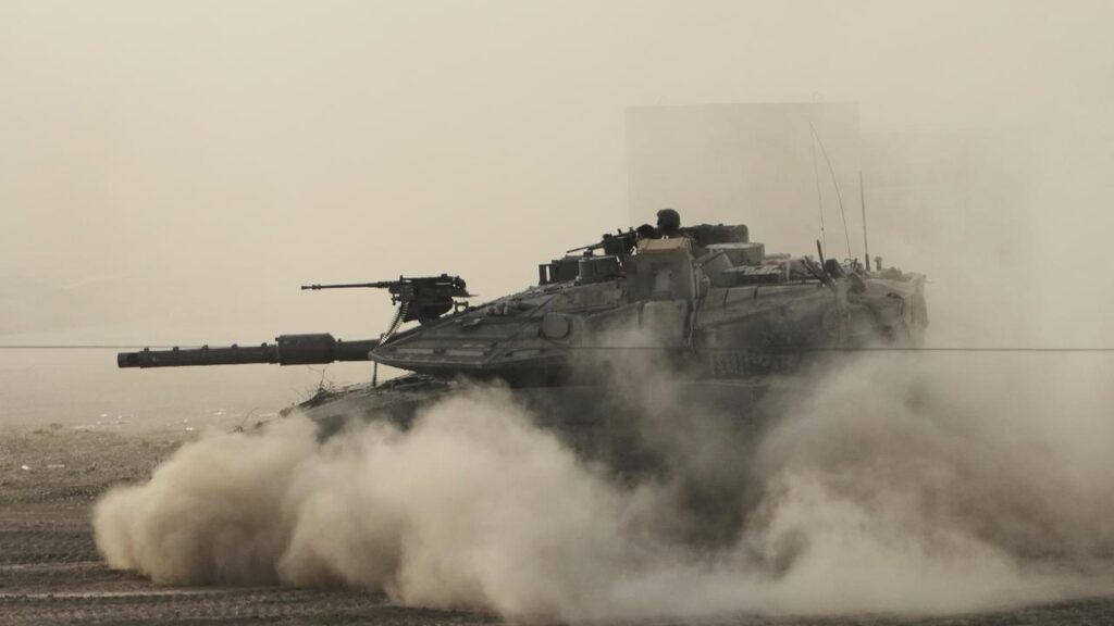 The Israeli army says it is mobilising to seize more ground in the Gaza Strip in a new campaign.
