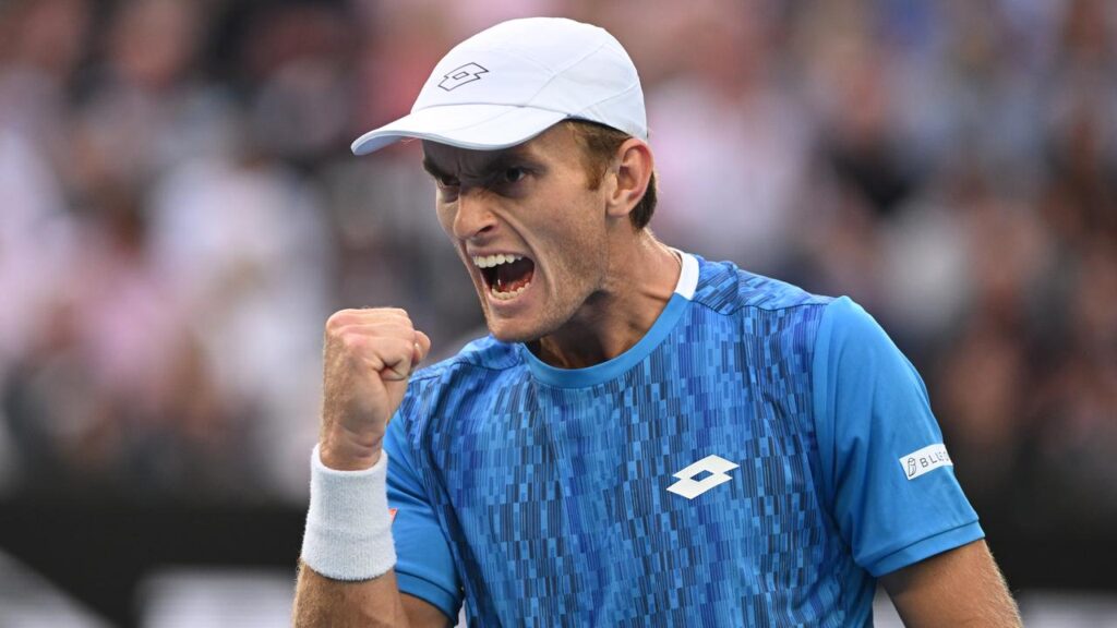 Tristan Schoolkate’s bold effort against Jannik Sinner helped to earn him a French Open wildcard.
