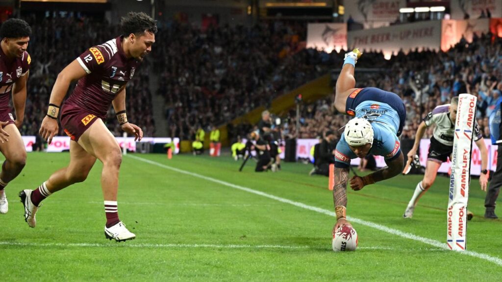 Queensland had few answers to Blues whose ascendancy was summed up by the acrobatics of Brian To’o.