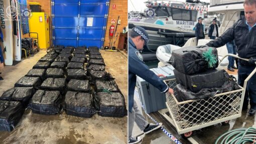 NSW POLICE COCAINE SEIZURE