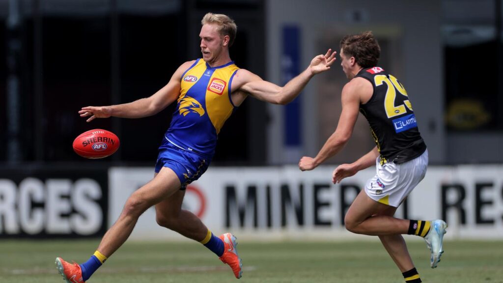 Oscar Allen is delighted to kick on with the Eagles for the rest of the season rather than sit out.