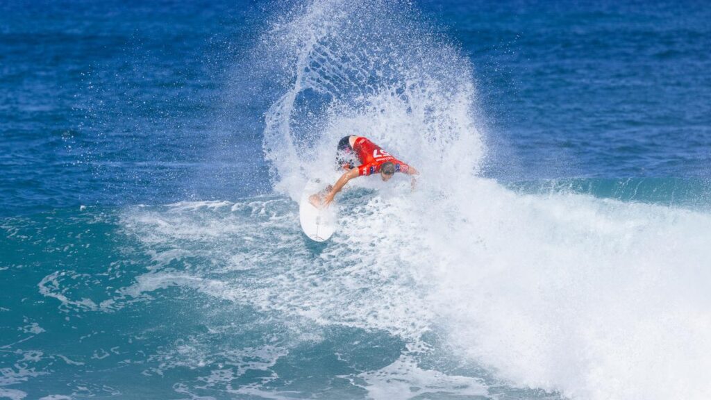 Ryan Callinan missed his early-morning Gold Coast Pro heat after becoming a dad.