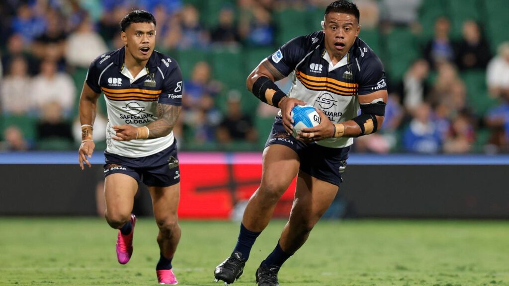 Brumby Allan Alaalatoa has been cleared of serious injury but will miss ‘a couple’ of weeks.