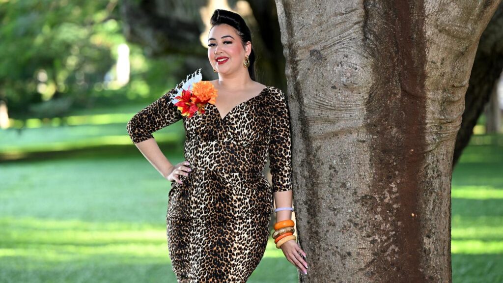 Temanu O’Brien-SchmidIt is one of 12 finalists in Coolangatta’s Cooly Rocks On pageant.
