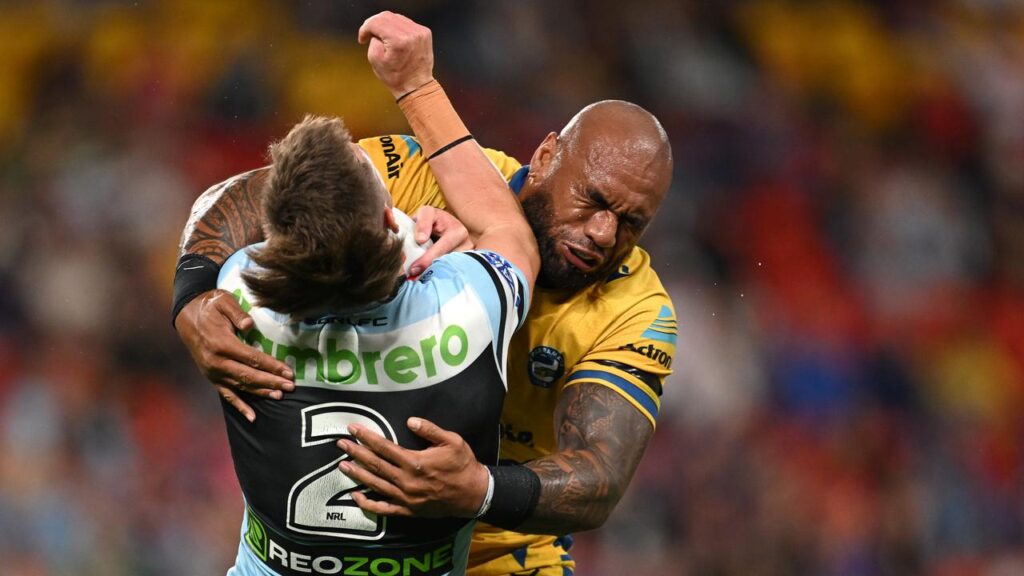 Milestone man Junior Paulo has worked tirelessly at Parramatta.