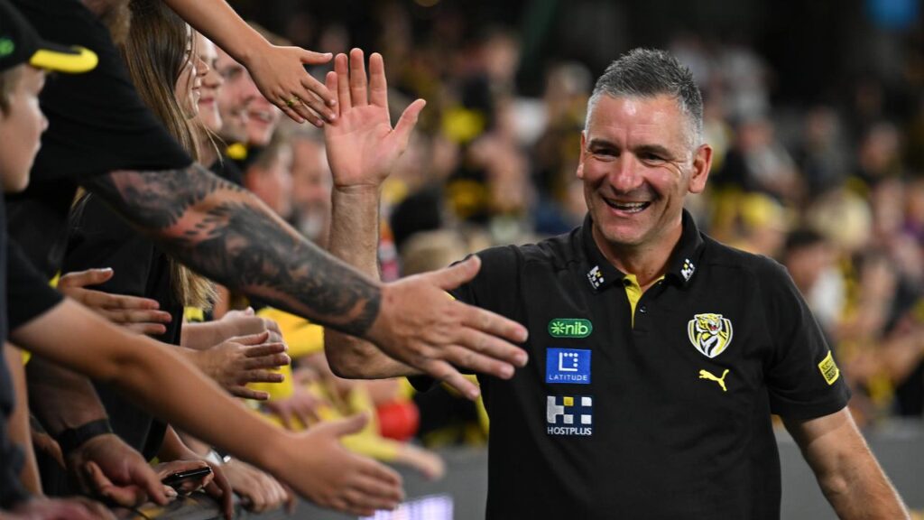 Adem Yze is enjoying Richmond’s start to the season, but isn’t focussed on the win-loss column.