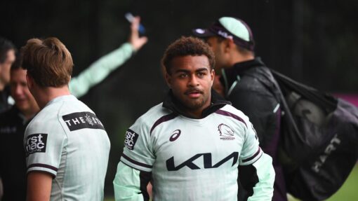 NRL BRONCOS TRAINING