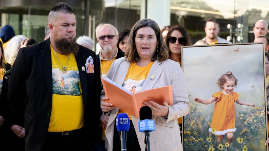 Annah and Brodie White are fighting for healthcare change after daughter Pippa’s hospital death.
