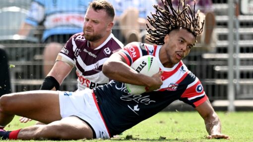 NRL PRE SEASON ROOSTERS SEA EAGLES