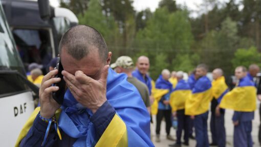 Ukraine and Russia prisoners