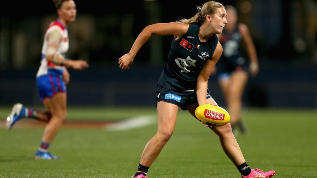 Abbie McKay will follow in the footsteps of father Andrew as a Blues captain.
