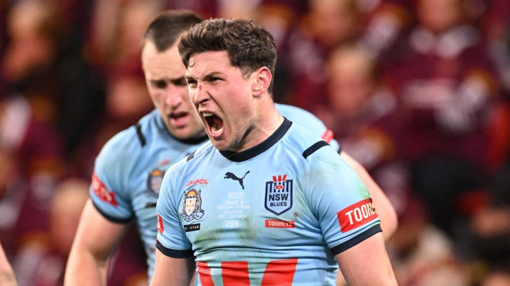 Mitchell Moses is among the NSW players returning to the scene of their 2024 series win.