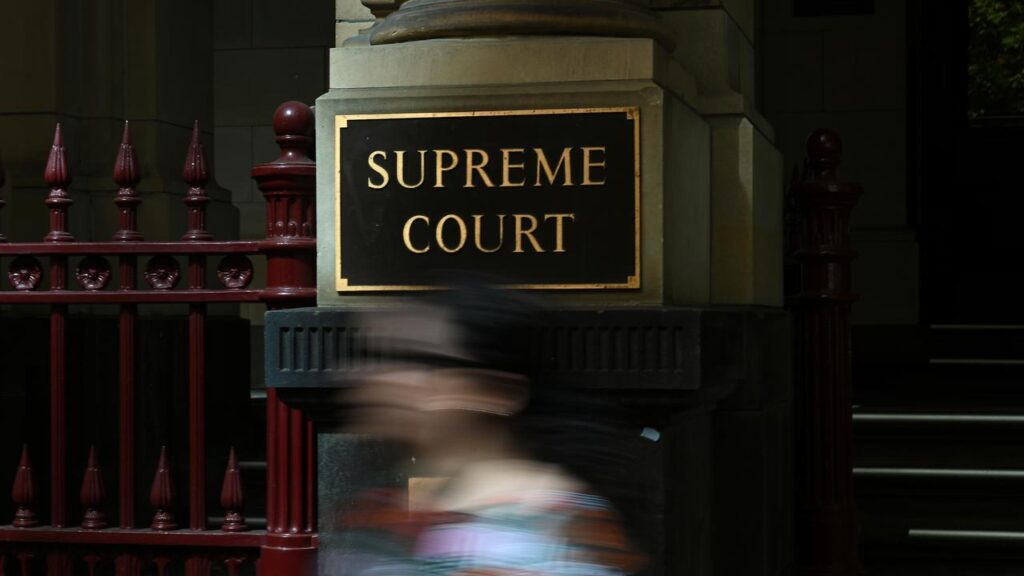 A British house guest is standing trial accused of murdering his host and setting fire to her home.
