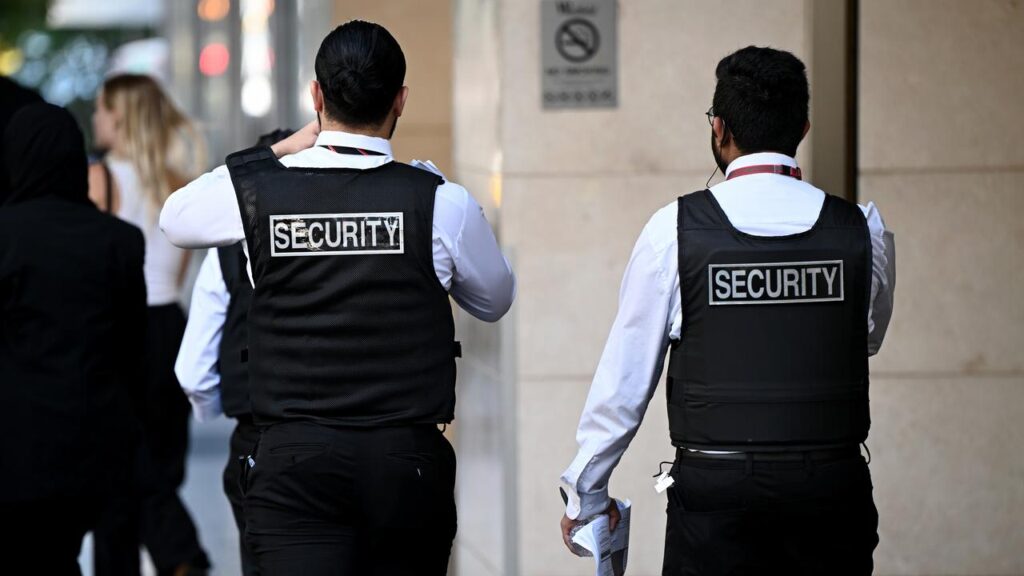 A mall security supervisor has made a heartfelt statement recognising the hardship his team faced.