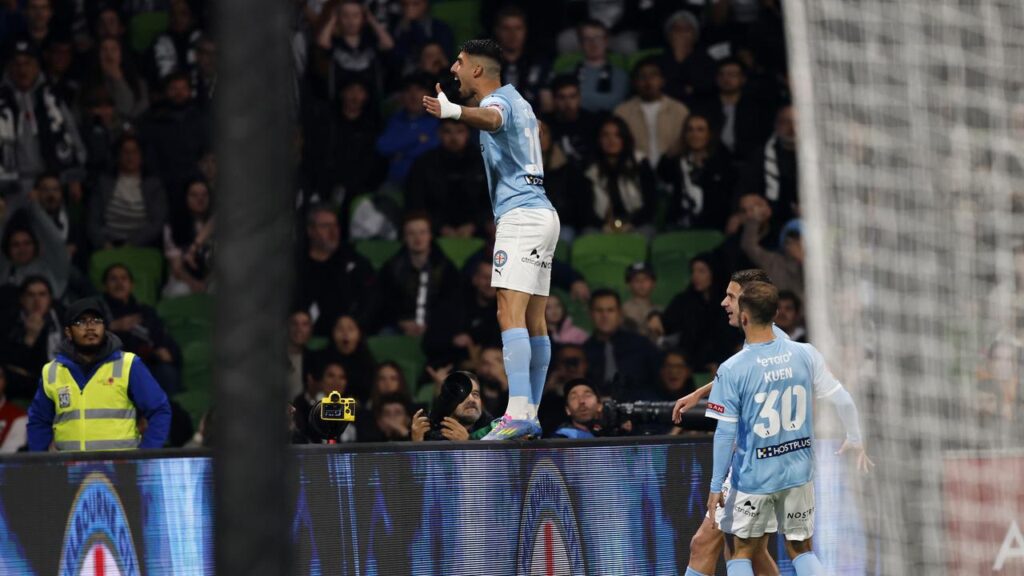 Melbourne City’s Yonatan Cohen stood tall after scoring the only goal in the grand final.