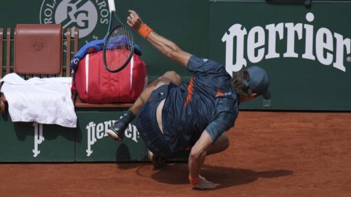 APTOPIX French Open Tennis