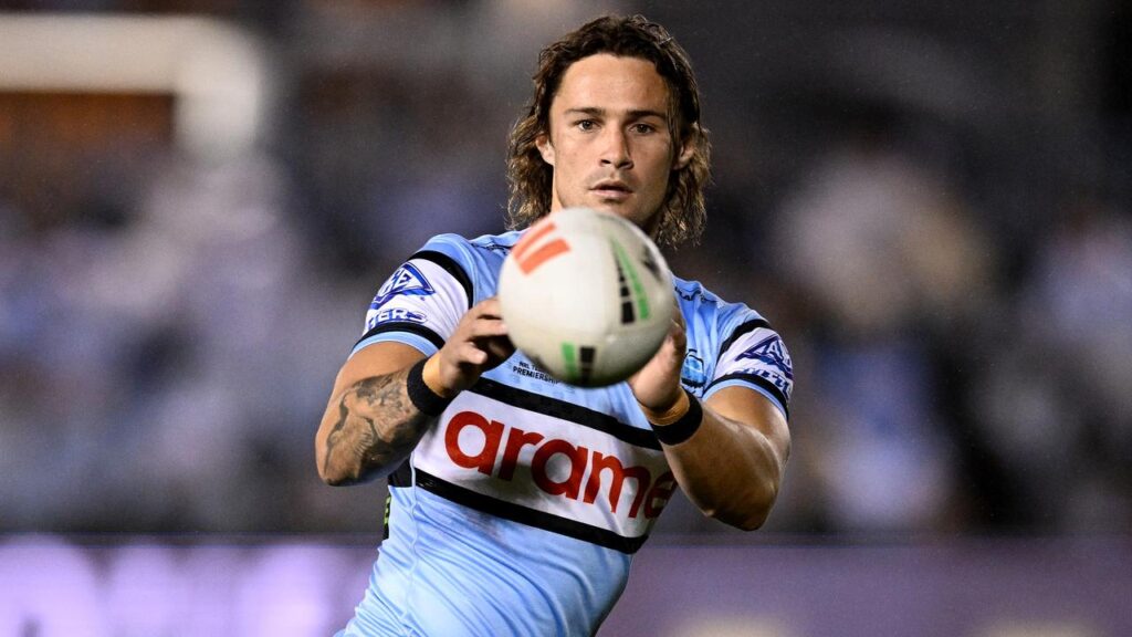 Nicho Hynes is content to give his all for Cronulla through the State of Origin period.