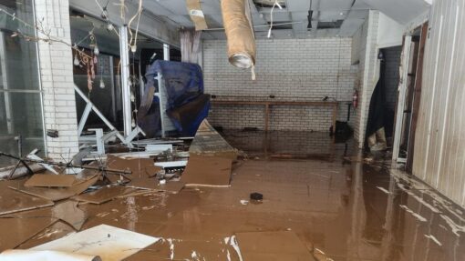 LISMORE GIFT SHOP FLOOD DAMAGE