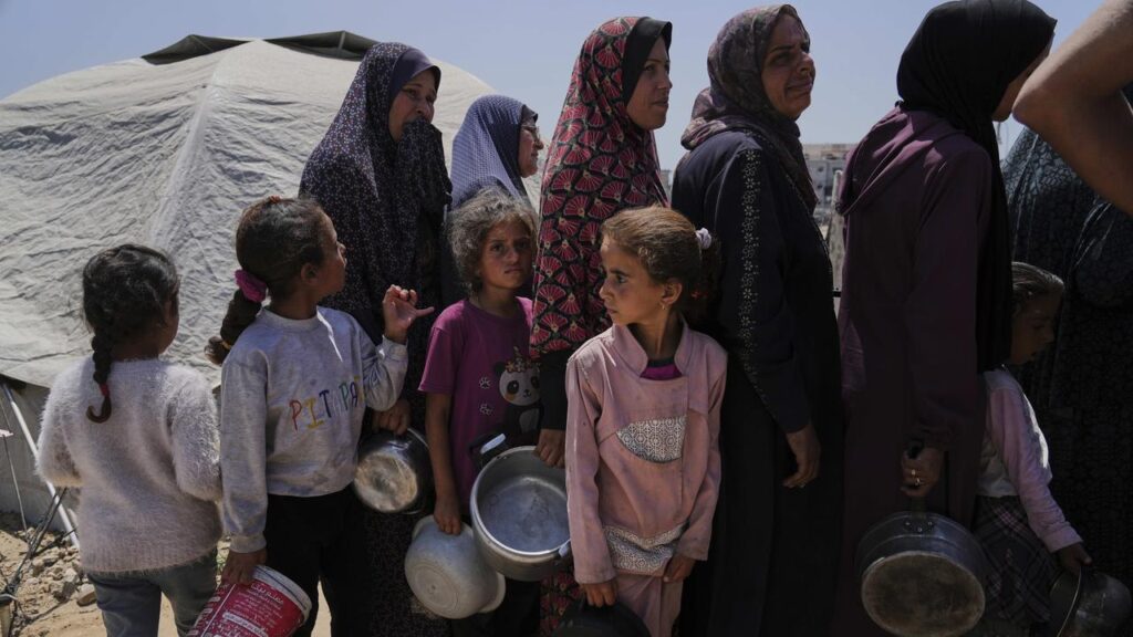 Aid is only trickling in after a blockade that’s forced Gazans into a desperate struggle to survive.