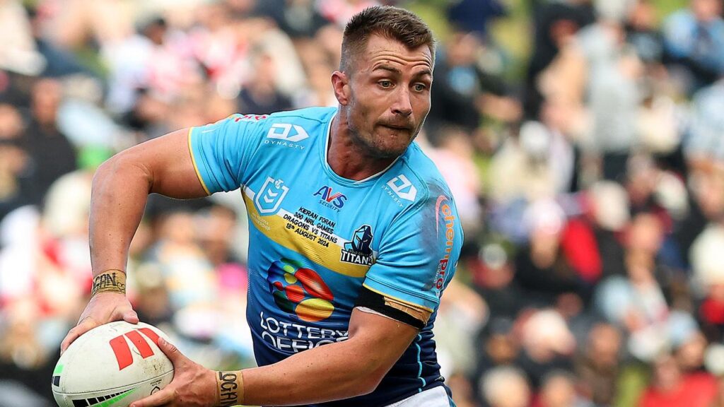 Kieran Foran has been named on the bench for Gold Coast in a massive lift to the club.