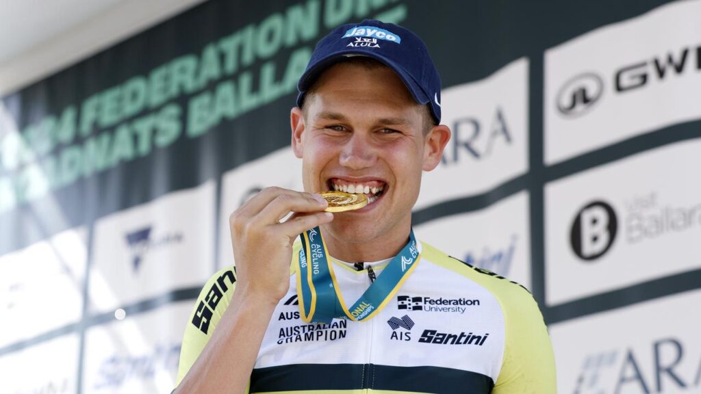 Six-time Australian champ Luke Plapp has earned his first Grand Tour win at the Giro d’Italia.